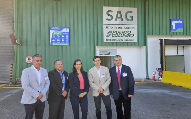 Puerto Columbo inaugura “pionero” y moderno sitio de inspección SAG en San Antonio